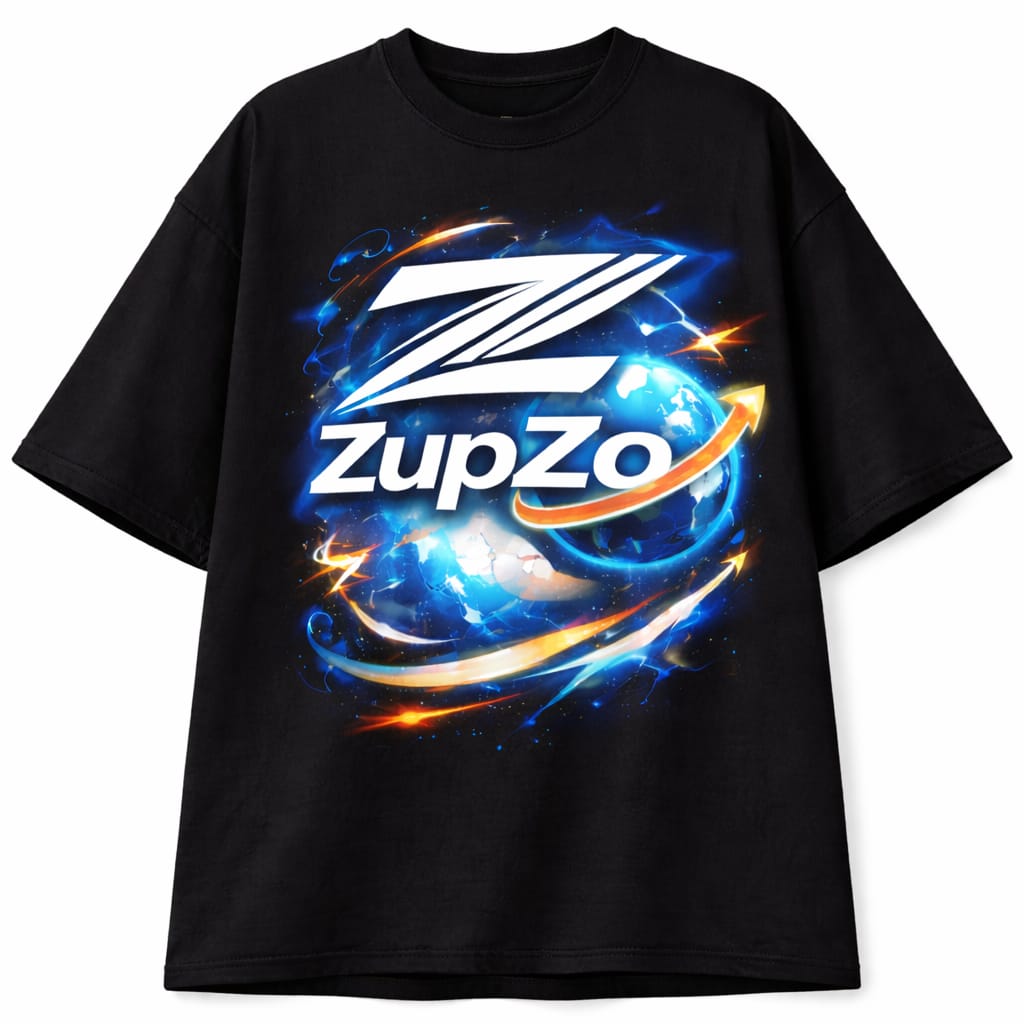 ZupZo Oversized Graphic T-Shirt