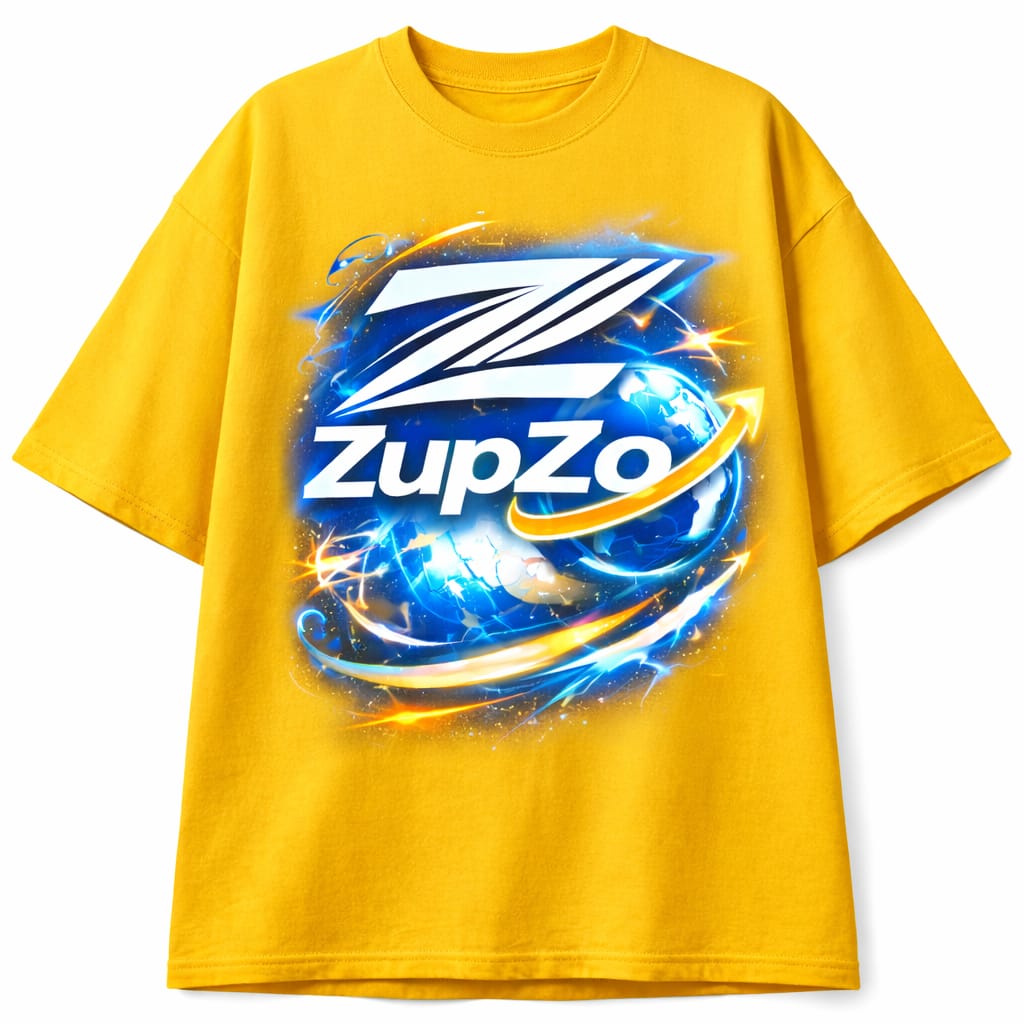 ZupZo Oversized Graphic T-Shirt